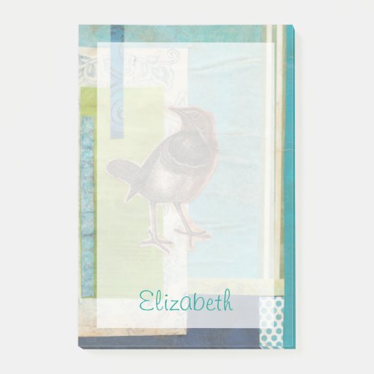Post-it® Ajoutez votre nom | Avian Scrapbook I (Devant)