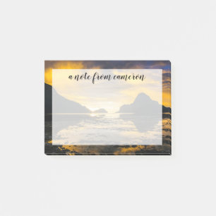 Post-it® Ajoutez Votre Nom Baie d'El Nido au coucher du s