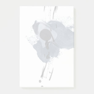 Post-it® Ajoutez votre nom   Bleu et noir Splash II   Bleu