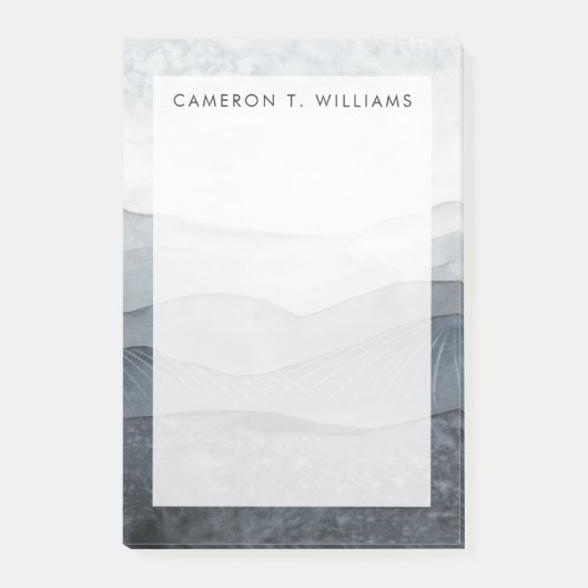 Post-it® Ajoutez votre nom | Blustering Grey Valley (Devant)