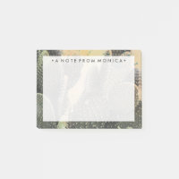 Ajoutez votre nom | Cactus du désert | Plat vert