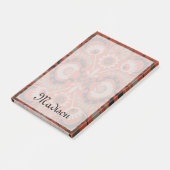 Post-it® Ajoutez votre nom | Cinnabar Suzani I (Incliné)