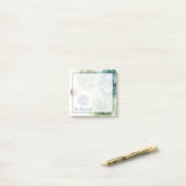 Post-it® Ajoutez votre nom | Cluster de succulents (Sur un bureau)