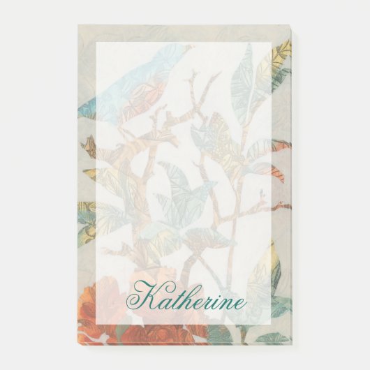 Post-it® Ajoutez votre nom | Collage aérien I (Devant)