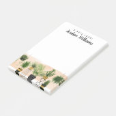 Post-it® Ajoutez votre nom | Collection d'oasis intérieure (Incliné)