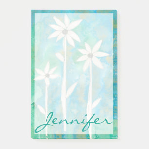 Post-it® Ajoutez votre nom   Dainty Daisies I