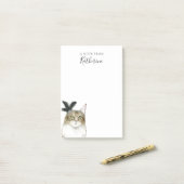 Post-it® Ajoutez votre nom | Downton Cat (Sur un bureau)