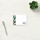 Post-it® Ajoutez votre nom | Exclusion Chevron II (Bureau)