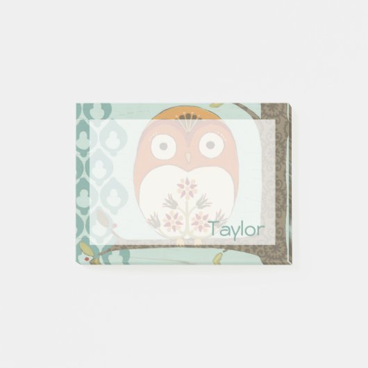 Post-it® Ajoutez votre nom | Forêt Whimsy I (Devant)