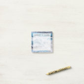 Post-it® Ajoutez votre nom | Formations de glace sur le gla (Sur un bureau)