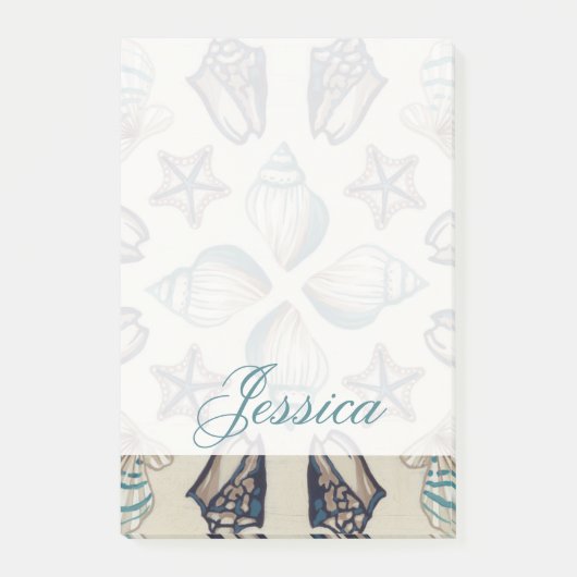 Post-it® Ajoutez votre nom | Kaleidoscope côtier I (Devant)