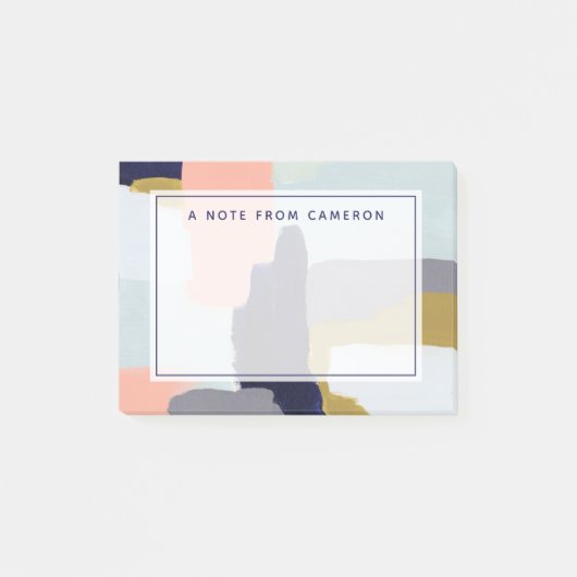 Post-it® Ajoutez votre nom | Langue (Devant)