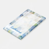 Post-it® Ajoutez votre nom | Laver blanc III (Incliné)