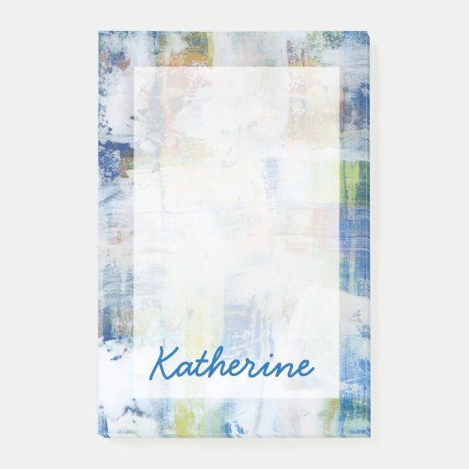 Post-it® Ajoutez votre nom | Laver blanc III (Devant)