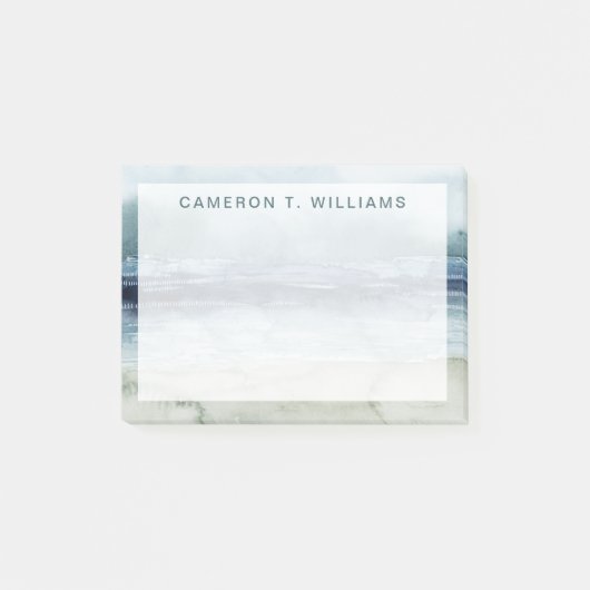 Post-it® Ajoutez votre nom | Mariner's Mist - Rive (Devant)