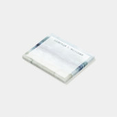 Post-it® Ajoutez votre nom | Mariner's Mist - Rive (Incliné)