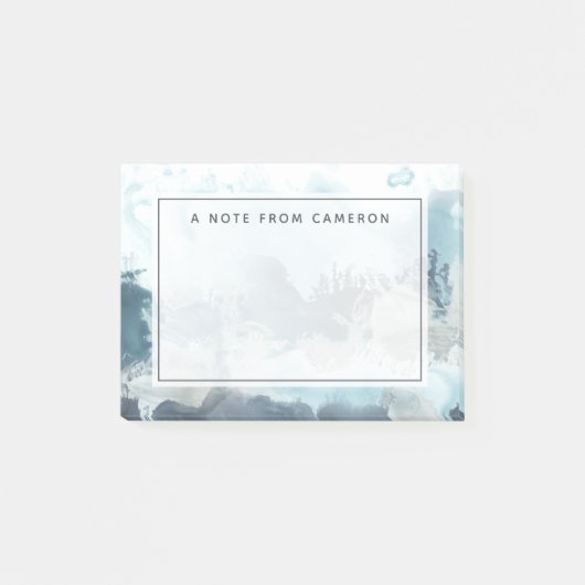 Post-it® Ajoutez votre nom | Mer forestière (Devant)