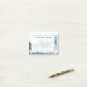 Post-it® Ajoutez votre nom | Mer forestière (Sur un bureau)