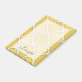 Post-it® Ajoutez votre nom | Motifs de marché I (Incliné)