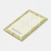 Post-it® Ajoutez votre nom | Motifs du marché IX (Incliné)