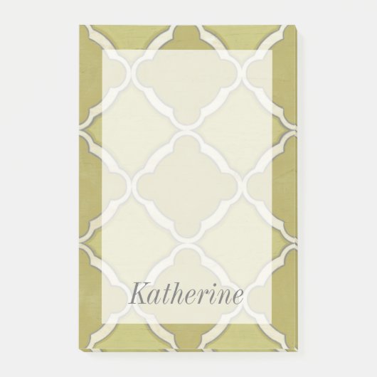 Post-it® Ajoutez votre nom | Motifs du marché IX (Devant)