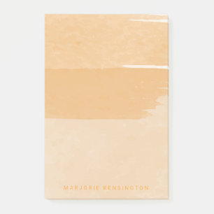 Post-it® AJOUTEZ VOTRE NOM Notes des bandes d'aquarelle
