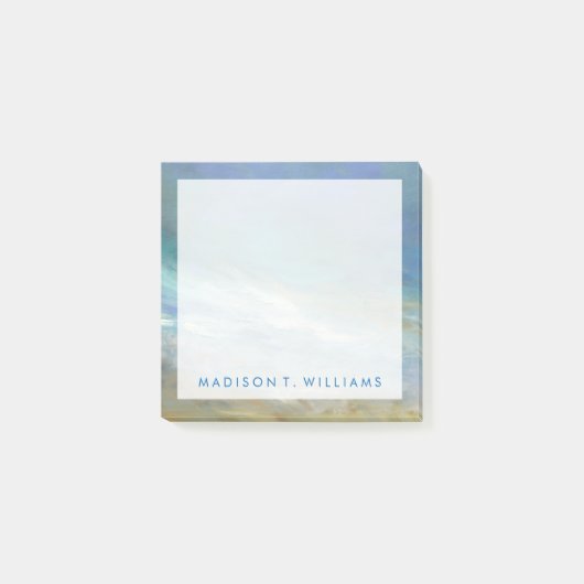 Post-it® Ajoutez votre nom | Nuages côtiers (Devant)