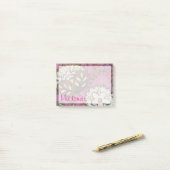 Post-it® Ajoutez votre nom | Ornement radiant I (Sur un bureau)