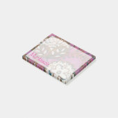 Post-it® Ajoutez votre nom | Ornement radiant I (Incliné)