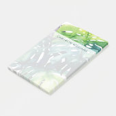 Post-it® Ajoutez votre nom | Palmiers Twilight - Feuille fr (Incliné)