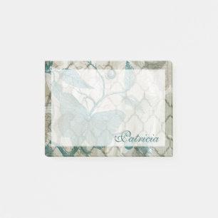 Post-it® Ajoutez votre nom   papillons arabes V