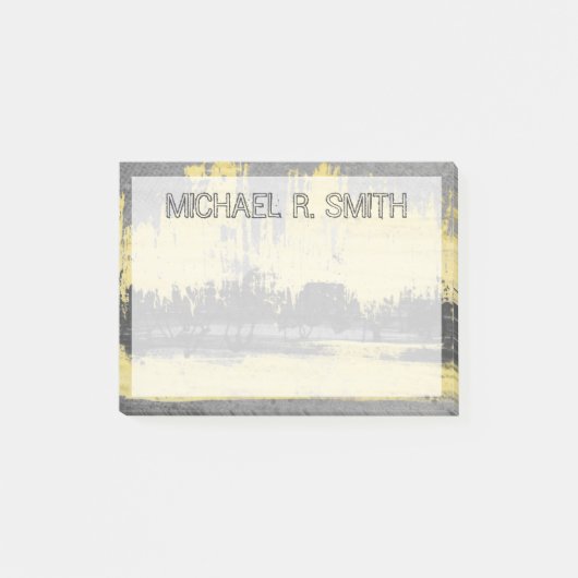 Post-it® Ajoutez votre nom | Radar II (Devant)