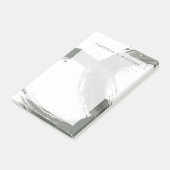 Post-it® Ajoutez votre nom | Réaction circulaire (Incliné)