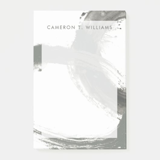 Post-it® Ajoutez votre nom | Réaction circulaire (Devant)