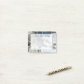 Post-it® Ajoutez votre nom | Séparation (Sur un bureau)