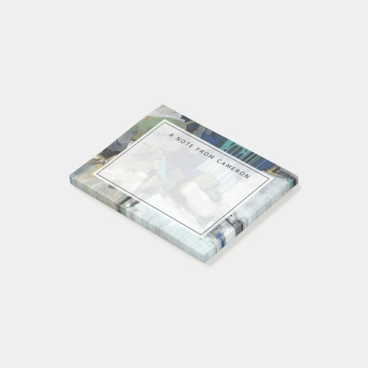 Post-it® Ajoutez votre nom | Séparation (Incliné)