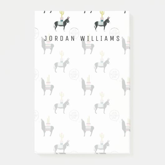 Post-it® Ajoutez votre nom | Taco à propos de l'amour (Devant)