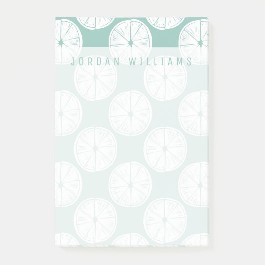 Post-it® Ajoutez votre nom | Taco à propos de l'amour | Lim (Devant)