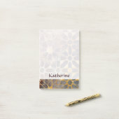 Post-it® Ajoutez votre nom | Tuiles mystiques I (Sur un bureau)