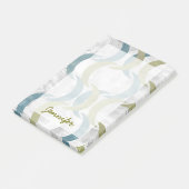 Post-it® Ajoutez votre répétition | géométrique nommée III (Incliné)