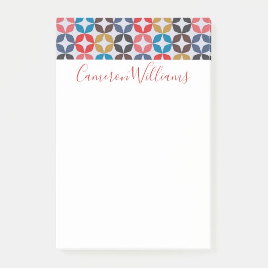 Post-it® Ajoutez votre | rétro profil sous convention (Devant)