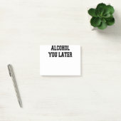 Post-it® alcool plus tard (Bureau)