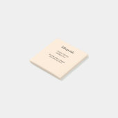 Post-it® Alerte d'allergie alimentaire ajouter le nom des a (Incliné)