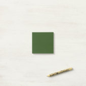 Post-it® Algues (couleur solide) (Sur un bureau)