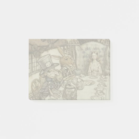 Post-it® Alice Anniversaire Anniversaire Fête de la haine d (Devant)