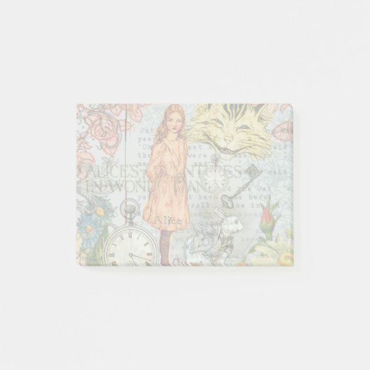 Post-it® Alice au pays des merveilles Classique Cheshire Ra (Devant)