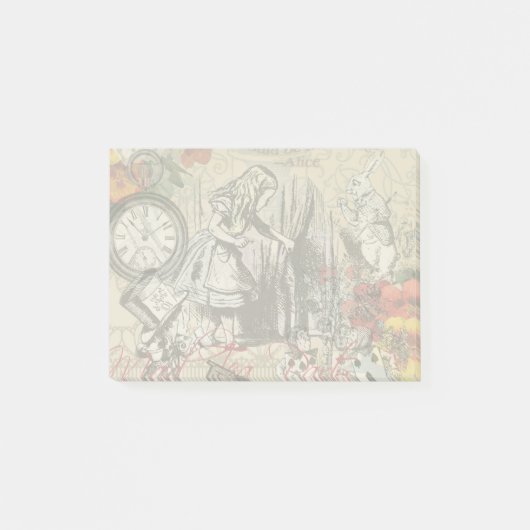 Post-it® Alice au pays des merveilles Rideau Art classique (Devant)