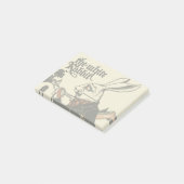 Post-it® Alice Lapin Blanc Classique Wonderland  (Incliné)
