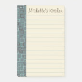 Post-it® Alimentation personnalisée Kitchen Post It Notes C (Devant)