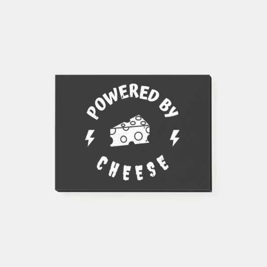 Post-it® Alimenté Par Du Fromage (Devant)